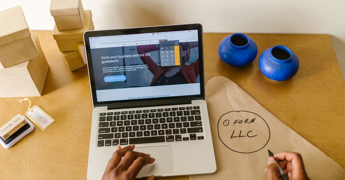 WordPress-website geopend op een laptop